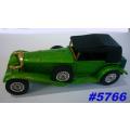 Mercedes-Benz SS cabrio 1928 green 1/43 Matchbox/MOY NEW+reblistered #5766 instant wheels