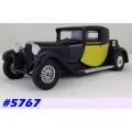 Bugatti 44 1928 black+yellow 1/43 Matchbox/MOY NEW+reblistered #5767 instant wheels