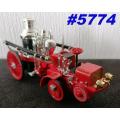 Christie Steamer Fire Truck 1912 red 1/43 RoadChamps NEW+showcased  #5774 instant wheels
