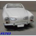 Volkswagen Karmann Ghia Cabriolet 1960 white 1/43 Solido NEW+boxed   #5783 instant wheels