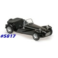 Lotus Super Seven 1968 black 1/43 Maxichamps NEW+boxed  #5817 instant wheels