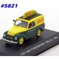 Fiat 500 C Furgoncino 1959 green/yellow 1/43 IXO NEW+boxed  #5821 instant wheels