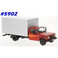 Chevrolet D-40 Box Truck 1985 red cab 1/43 WhiteBox NEW+boxed  #5902 instant wheels