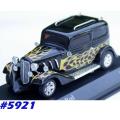 Ford Model B 1932 (Hot Rod) black+flames 1:43 Minichamps NEW+boxed   #5921 instant wheels