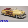 Chrysler Town + Country conv. 1947 yellow 1/43 Vitesse NEW+boxed  #5932 instant wheels