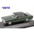Ford Fairlane LTD V8 1969 dk.green/black.rf. 1/43 IXO/Salvat NEW+boxed *5975 instant wheels