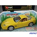 Ferrari 550 Maranello Coupe 1996 yellow 1/18 Bburago NEW+boxed  #8042 instant wheels