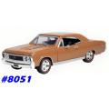 Chevrolet Chevelle SS 396 1969 bronze 1/18 Motormax NEW+boxed  #8051 instant wheels