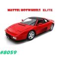 Ferrari 348ts ht red 1991 1/18 HotWheels ELITE (retired) NEW+boxed   #8059 instant wheels