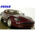 Aston Martin DB7 2004 maroon 1/18 Guiloy NEW+DeLuxeShowcased  #8068 instant wheels