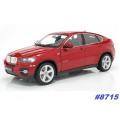 BMW X6 2009 rubyred 1:18 Welly NEW+boxed  #8715 instant wheels