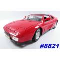 Ferrari 348ts 1990 red 1/18 Maisto NEW+boxed  #8821 instant wheels