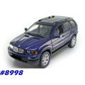 BMW X5 series (E53) 1999 dk.blue-met 1/18 Anson (30835) NEW+boxed  #8998 instant wheels