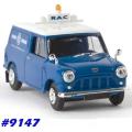 Austin Mini Van RAC Radio Rescue 1975 blue 1/87 Brekina NEW+boxed  #9147 instant wheels