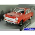 Ford Cortina Mk.1 1966 red 1/43 Cararama/Oxford NEW+boxed #6050 instant wheels