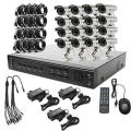 16-Channel CCTV Kit with 16 Night Vision 900TVL Cameras.!AND 2TB Harddrive , support 3G !!