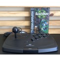 Sega Saturn Virtua Stick Arcade Controller + Scorcher (Sealed) - Sega Saturn