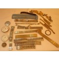 LARGE LOT OF WATCHES AND STRAPS .NONE TESTED SO I DONT KNOW IF THEY WORK SELLING AS IS,