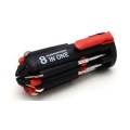 Screwdriver 8 in 1 with Powerful Torch
