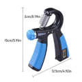 R-Shape Hand Grip Adjustable Countable Strength Exercise Gripper