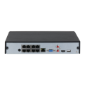 DAHUA 8 Channel Compact 1U 8PoE 1HDD WizSense Network Video Recorder