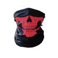 Super Cool Red Skull Face Bandana Mask