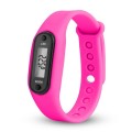 Cool & Athletic Activity Tracker Wrist Pedometer  ( Pink )