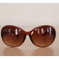 Ladies Stunning  PRADA  Style Sunglasses ( Brown )