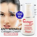 DISAAR  Collagen Anti - Wrinkle , Skin and Deep Cell Rejuvenation Facial Cream with added Vitamen E