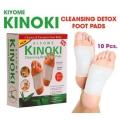 KIYOME KINOKI CLEANSING DETOX FOOT PADS  ( 10Pcs )