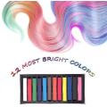 INSTANT COLOUR TEMPORARY HAIR CHALK  ( 12Pcs )