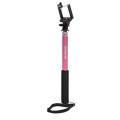 High Quality & Super Cool HAMEE Wireless Bluetooth Selfie Stick with Remote  ( PINK )