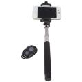 High Quality & Super Cool HAMEE Wireless Bluetooth Selfie Stick with Remote  ( BLACK )