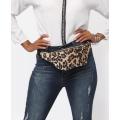 Ladies Stunning and Practical Leopard Print Moon Bag