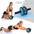 NUTRILITE ABS and CORE MUSCLE BUILDING WHEEL ABDOMINAL WORKOUT MACHINE with  FREE KNEE PAD