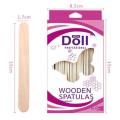 DOLL - DISPOSABLE PROFESSIONAL WOODEN BODY WAXING SPATULAS  ( 50pcs )