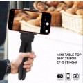 Brilliant Mini Table Top Selfie Stand Tripod Holder for Smartphones