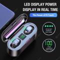 F9 TWS V5.2 Touch Control Wireless Bluetooth Headset with Charging Case & Digital Display