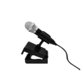 Quality Mini Condenser Vlogging Microphone & Stand with Noise Reduction for Cellphone , Laptop or PC