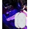 Rechargeable & Wireless Mini LED Touch Multi Colour Ambient Vehicle or Home Interior Light