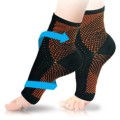 Total Vision Highly Effective Copper Anti-Fatigue & Chronic Pain Relief Foot Sleeves