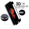4D iPhone 7/7s Plus Full Cover 3D Curved Edge to Edge Tempered Glass Screen Protector(White & Black)