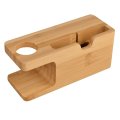 Apple Watch Stand iWatch Bamboo Wood Charging Dock Charge Station Holder iPhone & iWatch 42mm 38mm