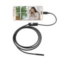 Endoscope Borescope Inspection Camera Micro USB Android and PC HD 6 LED 7mm Lens Waterproof 2m