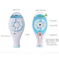 Portable Humidifier Cooling Fan Handheld USB Rechargeable Misting Spray Diffuser Air Conditioning