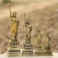 New York City's Collectible Statue Of Liberty Metal Brass Copper Antique Showpiece Model Souvenir