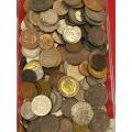World Mix Lot - 1,056 kg of world mixed coins