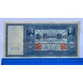 Germany - 1910 - 100 Mark Reichsbanknote, red seals  P#42