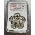 1992 RSA Silver R2 Mint Technology. Low Mintage of 6688. SANGS graded PF69