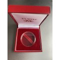 Silver R1 coin Red Box with Capsule (coin only for display)